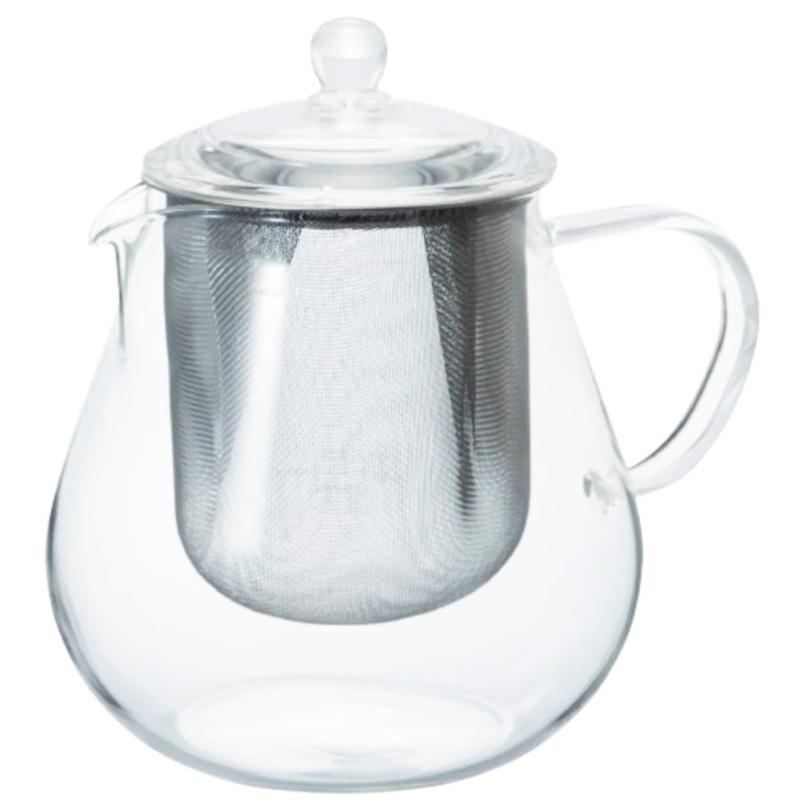 Hario Leaf tekanna i glas 700 ml