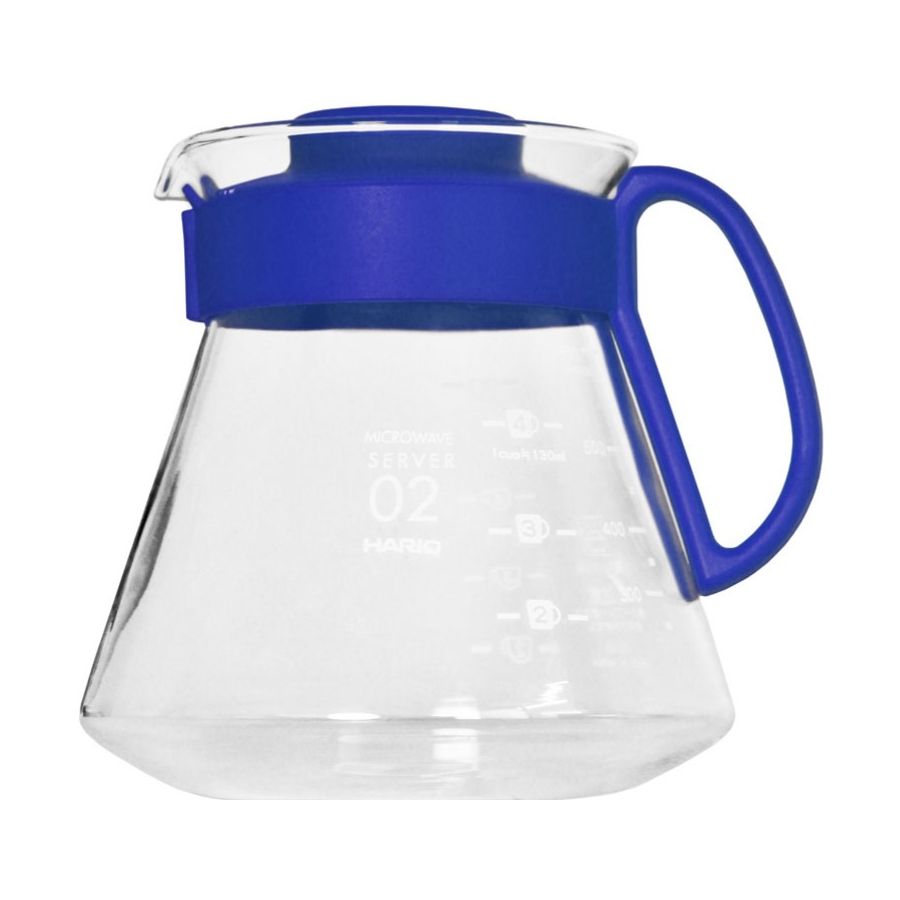 Hario Hario V60 Range Server Candy Edition storlek 02, 600 ml Ocean Blue