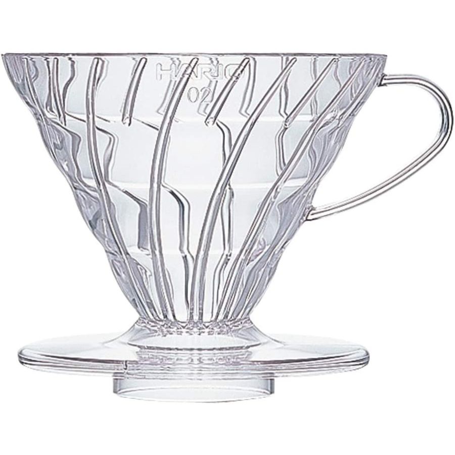 Hario V60 Dripper Size 02, Clear Plastic