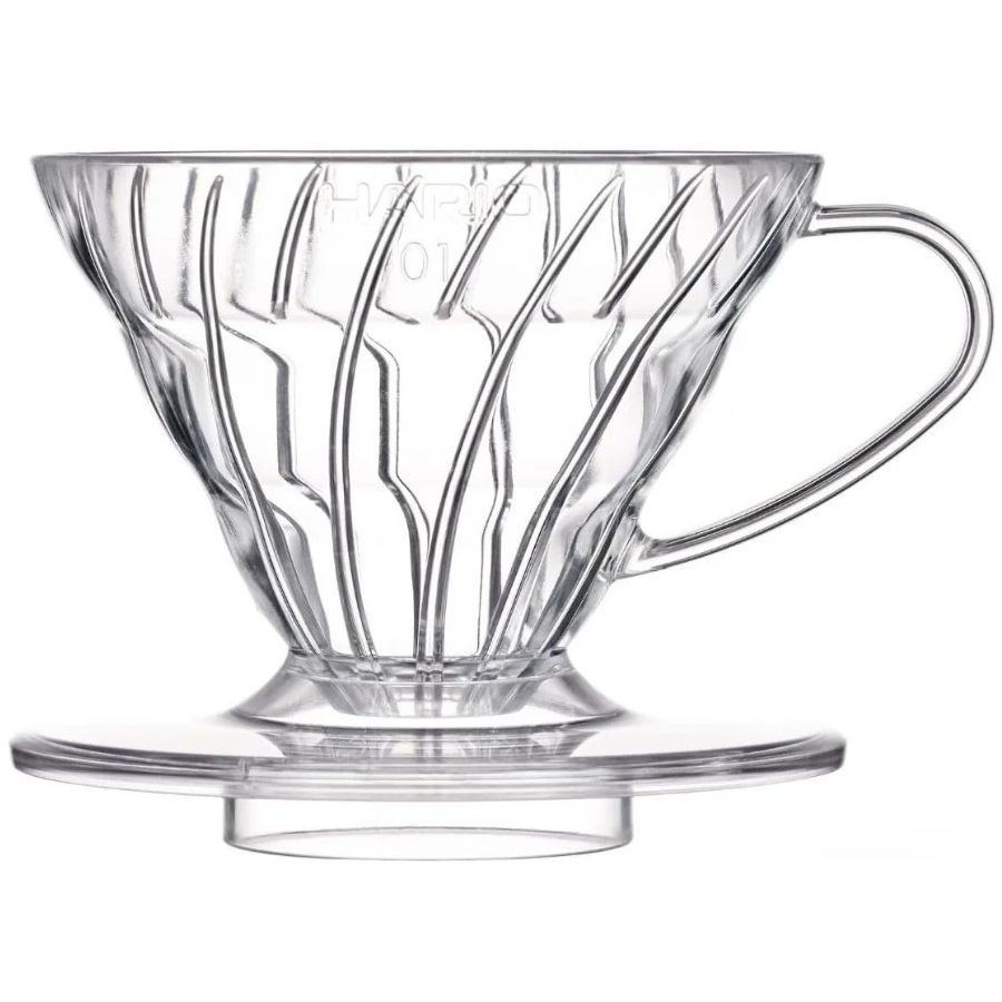 Hario V60 Tritan Dripper filterhållare storlek 01, klar