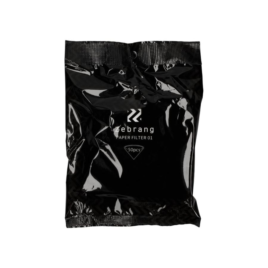 Hario Zebrang V60-kaffefilter storlek 01, 50 st.