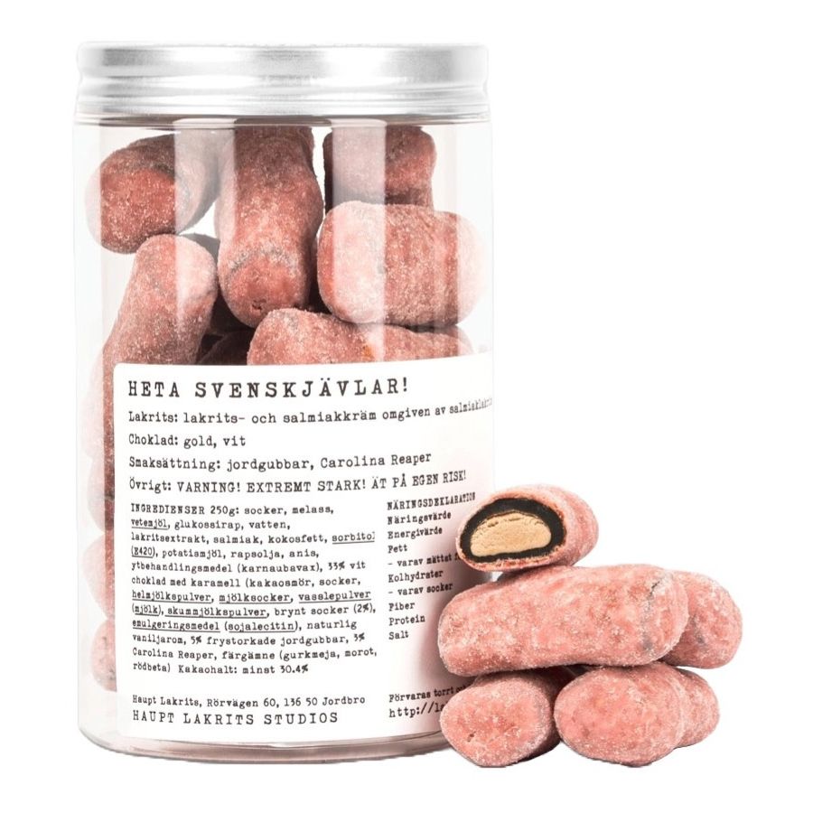 Haupt Lakrits - Heta Svenskjävlar! 250 g