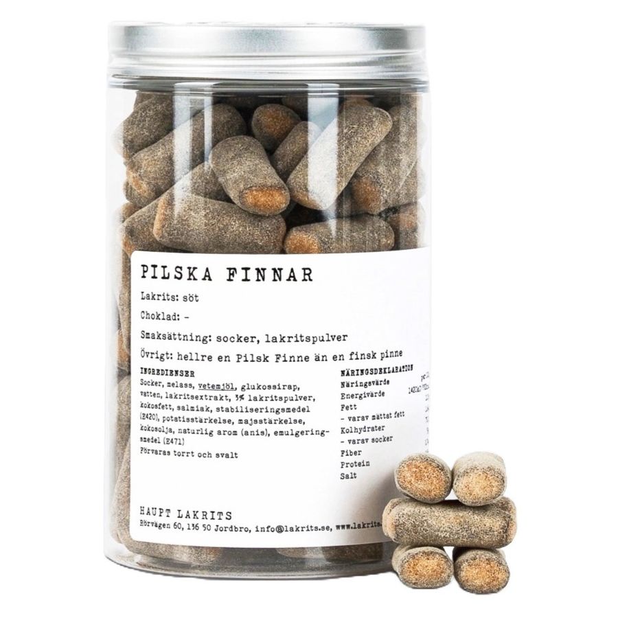 Haupt Lakrits - Pilska Pinnar 300 g