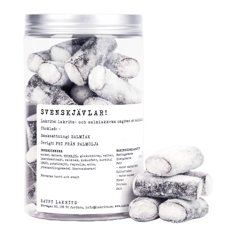 Haupt Lakrits - Svenskjävlar! 250 g