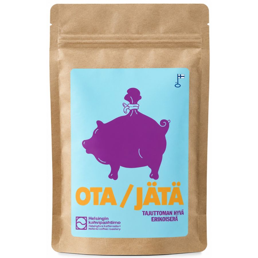 Helsingin Kahvipaahtimo Ota/Jätä Ethiopia Chelbesa 200 g kaffebönor