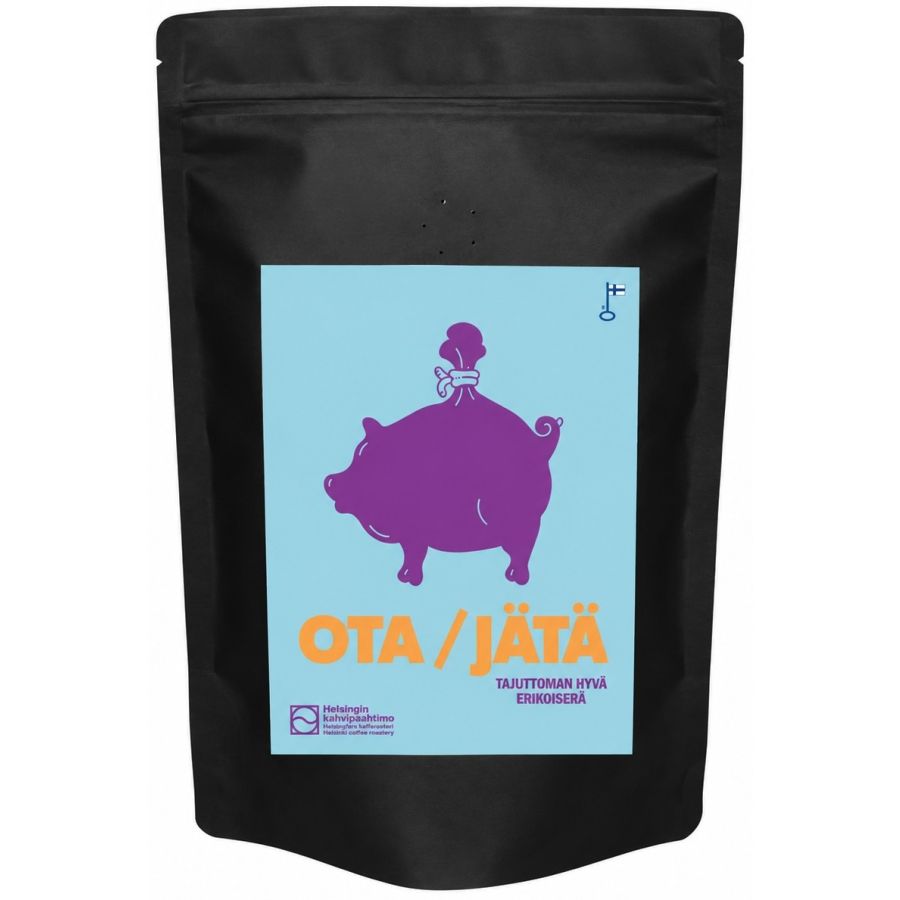 Helsingin Kahvipaahtimo Ota/Jätä Ethiopia Chelbesa 200 g kaffebönor