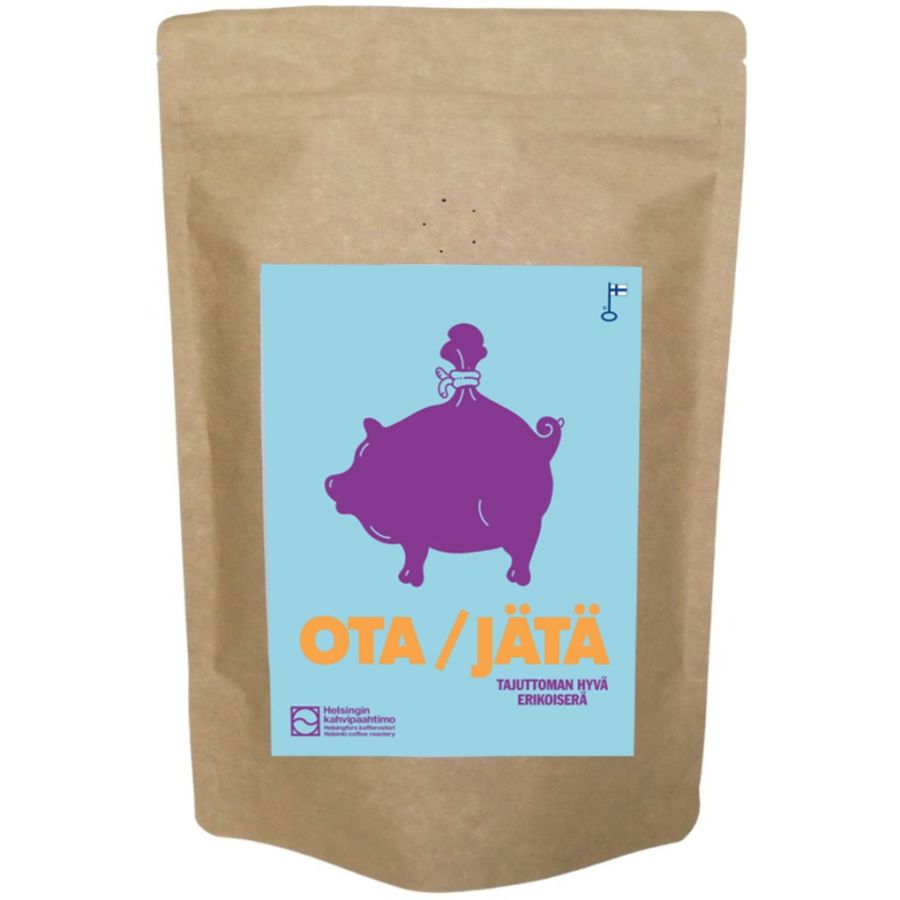 Helsingin Kahvipaahtimo Ota/Jätä Kelloo Etiopien 200 g kaffebönor