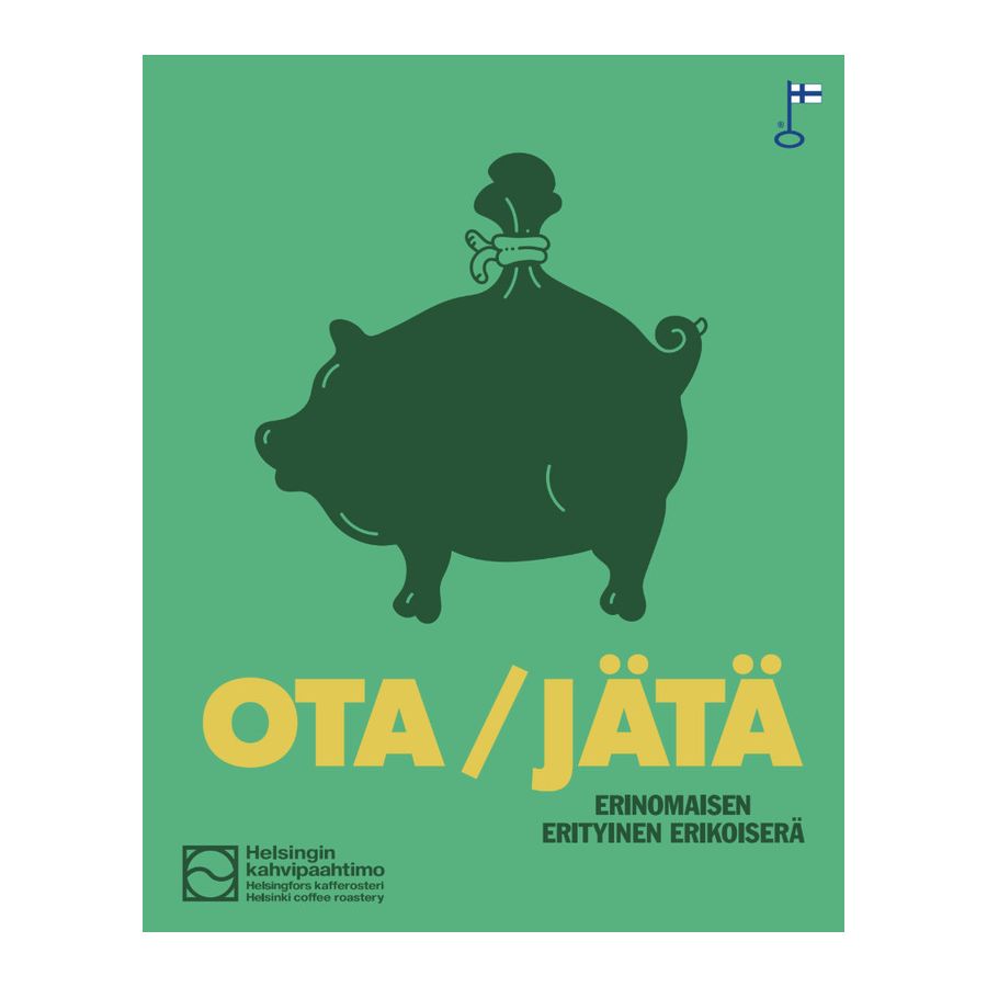 Helsingin Kahvipaahtimo Ota/Jätä Colectivo Pacaybamba Peru 200 g kaffebönor