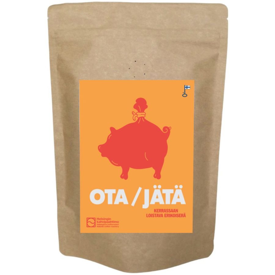 Helsingin Kahvipaahtimo Ota/Jätä Zinule Uganda 200 g kaffebönor
