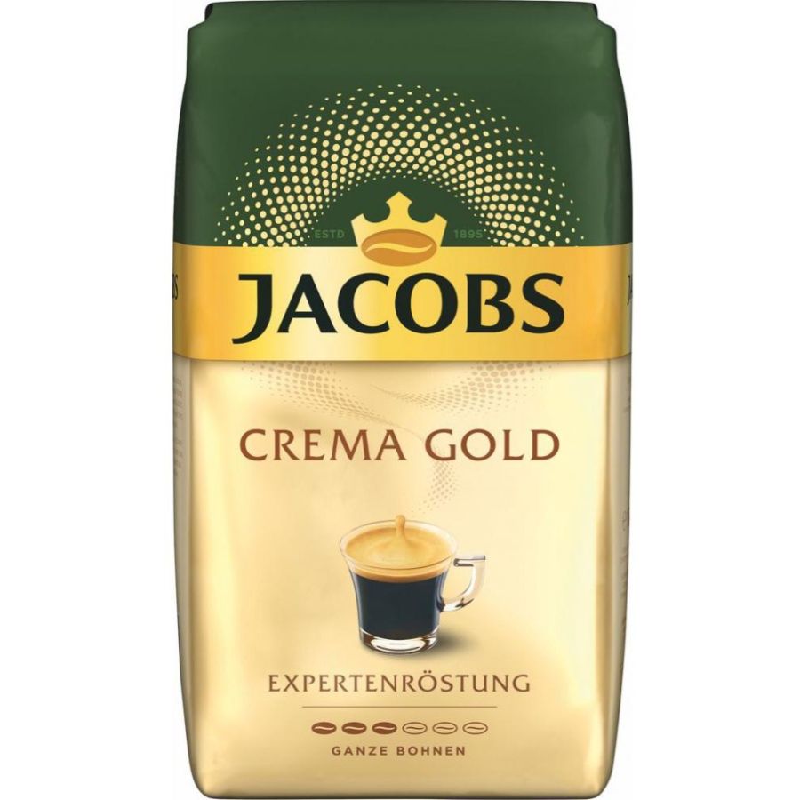 Jacobs Crema Gold 1 kg kaffebönor