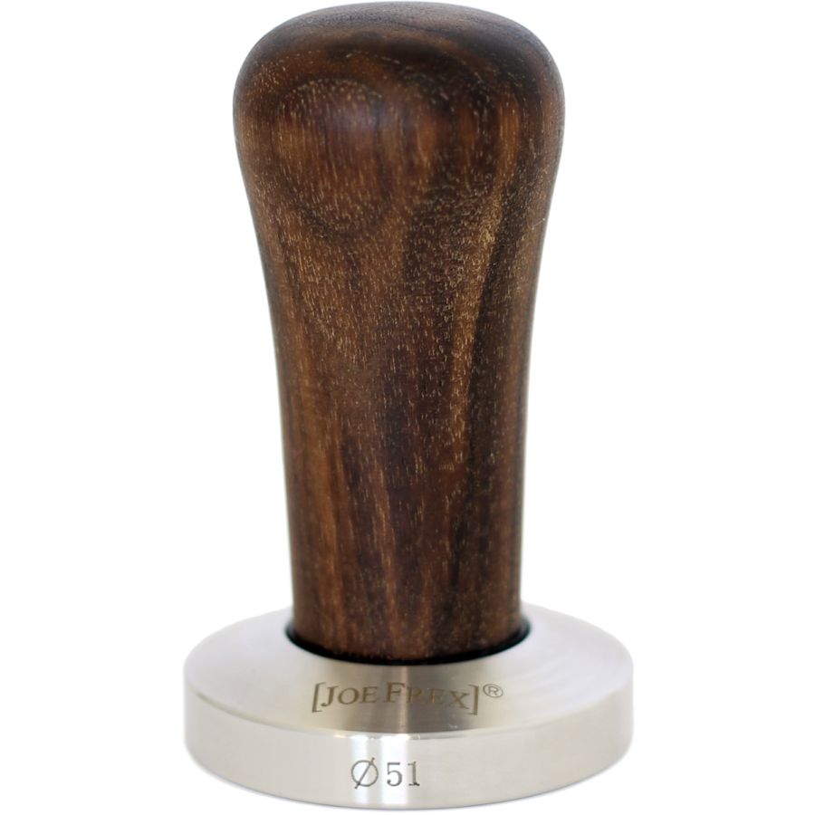 JoeFrex Tamper 51 mm with Wooden Handle
