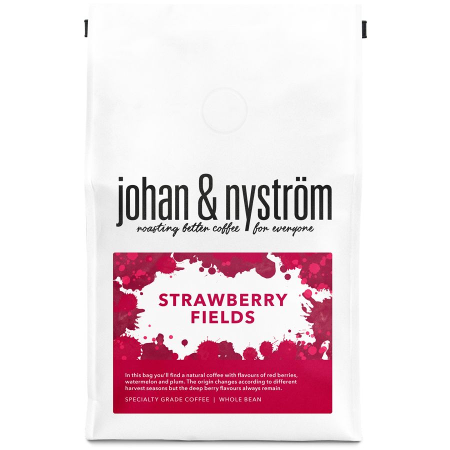 Johan & Nyström Strawberry Fields 250 g kaffebönor