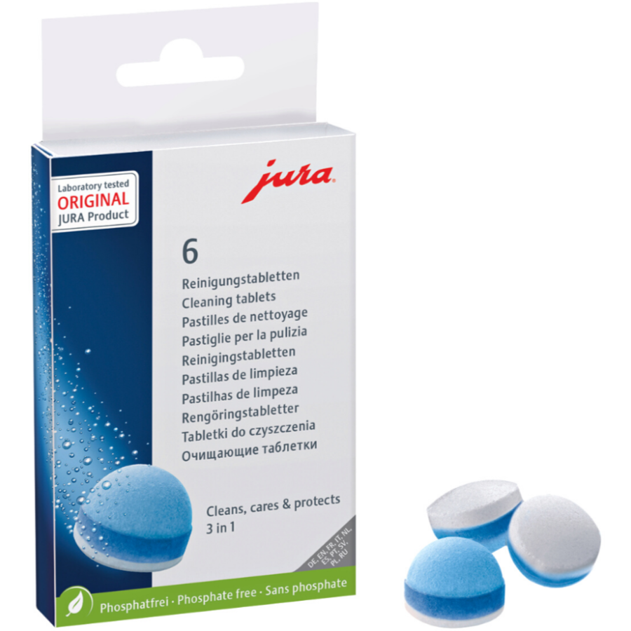 Jura 3-Phase Cleaning Tablets 6 pcs
