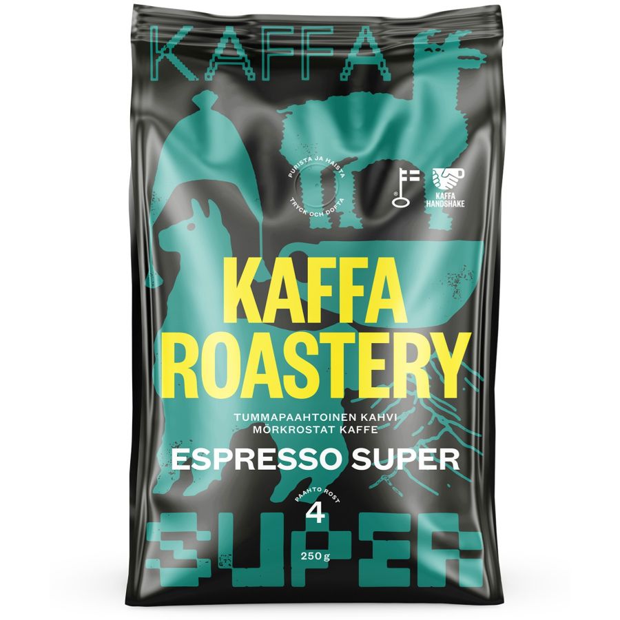 Kaffa Roastery Espresso Super 250 g kaffebönor