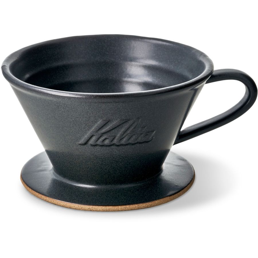 Kalita MI Ceramic Dripper 185, Sand Black