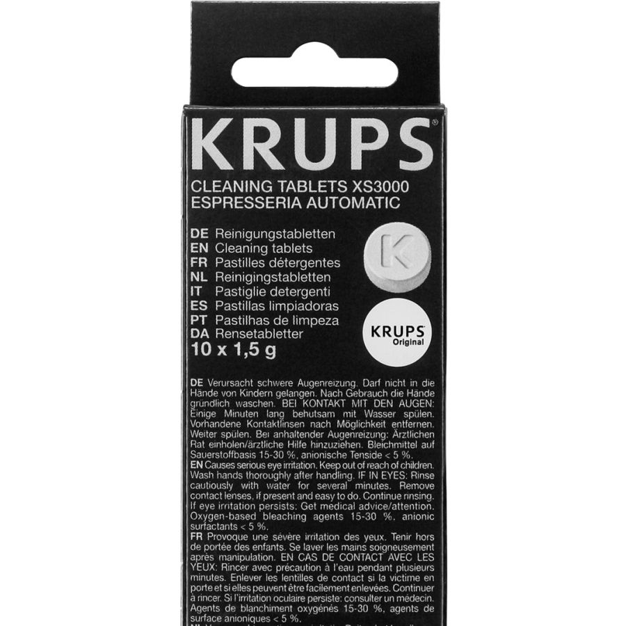 Krups XS3000 Cleaning Tablets 10 pcs