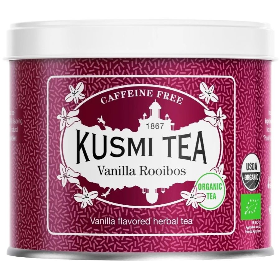 Kusmi Organic Vanilla Rooibos 100 g metallburk