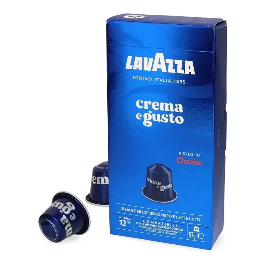 Lavazza Crema e Gusto Classico Nespresso-kompatibel kaffekapsel 10 st.