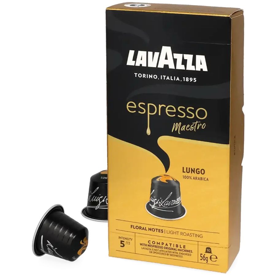Lavazza Maestro Lungo Nespresso-kompatibel kaffekapsel 10 st.