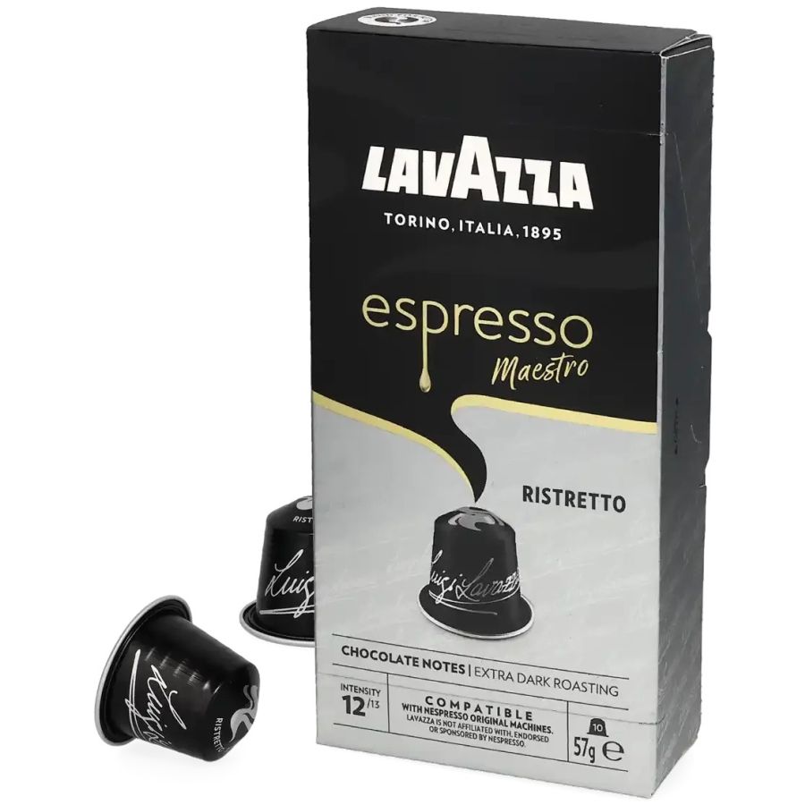 Lavazza Maestro Ristretto Nespresso-kompatibel kaffekapsel 10 st.