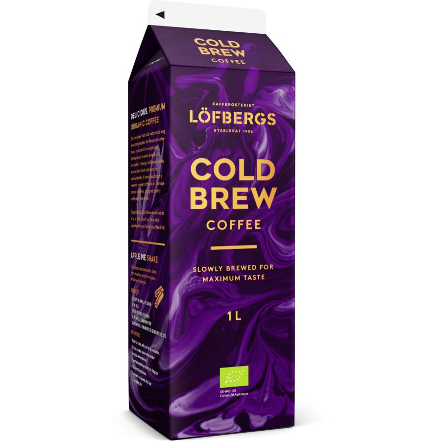 Löfbergs Cold Brew ekologiskt kaffe 1 l