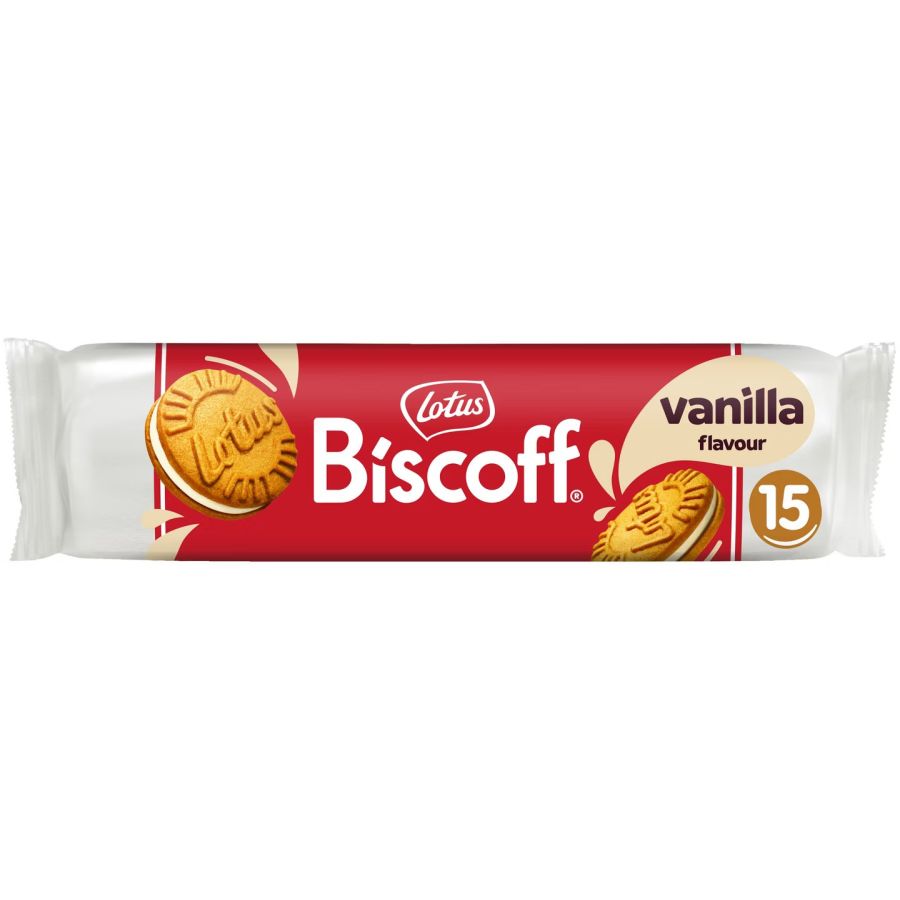 Lotus Biscoff Vanilla fyllda kex 150 g
