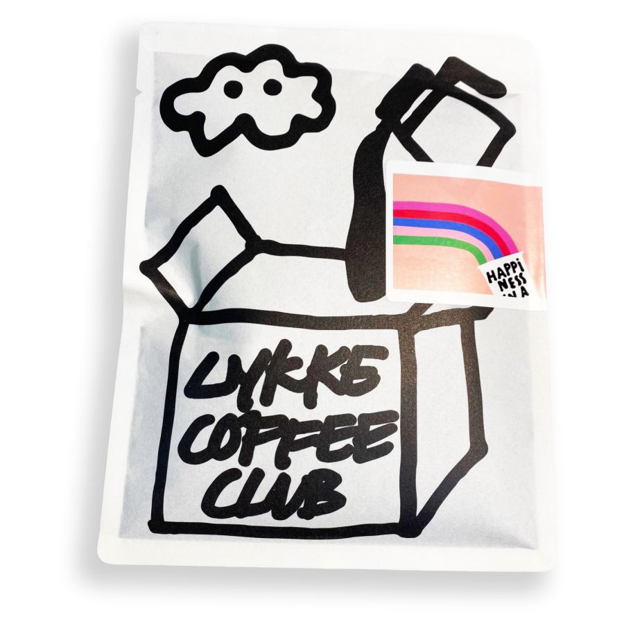 Lykke Lykkegram-kaffebrev Happiness 30 g