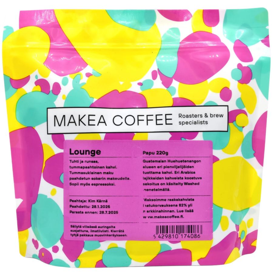 Makea Coffee Lounge 220 g kaffebönor