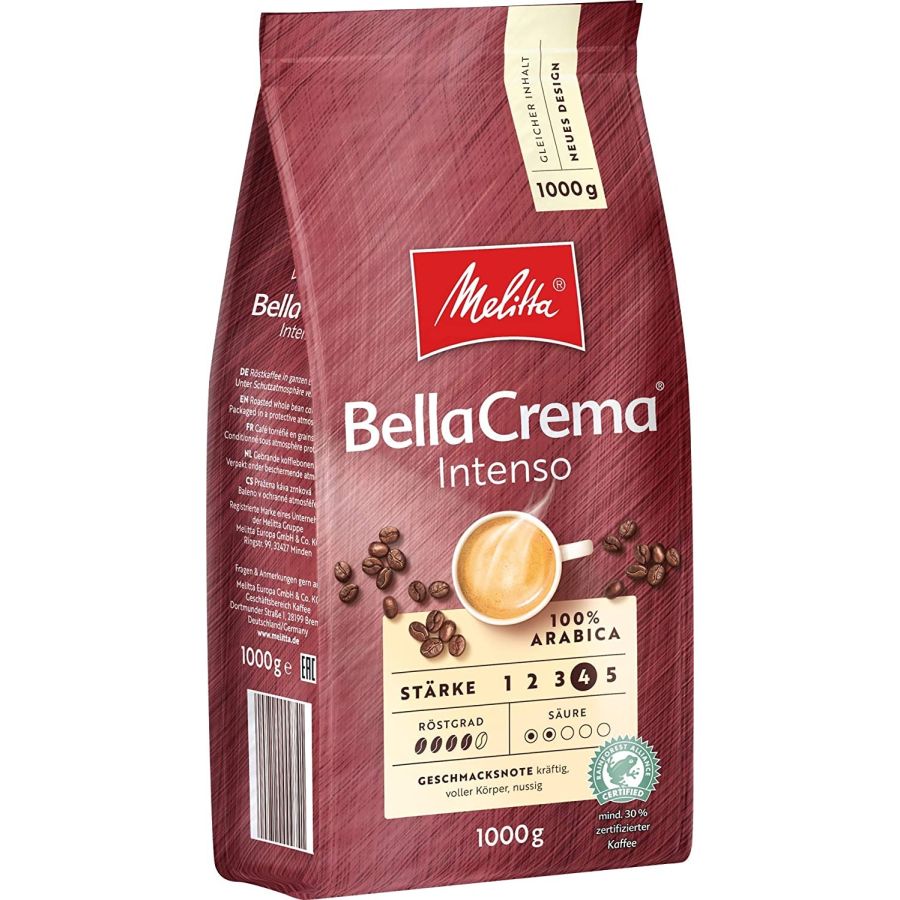 Melitta BellaCrema Intenso 1 kg kaffebönor
