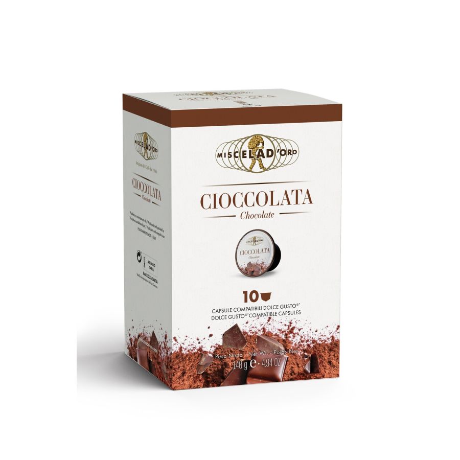 Miscela Miscela d'Oro Cioccolata - Dolce Gusto®-kompatibla chokladdrycks-kapslar 10 st.