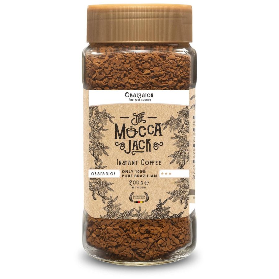 Mocca Jack Obsession snabbkaffe 200 g
