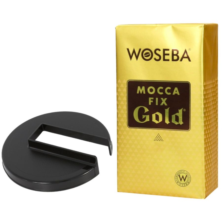 Moccamaster Lid For Filter Holder + Woseba Mocca Fix Gold 500 g