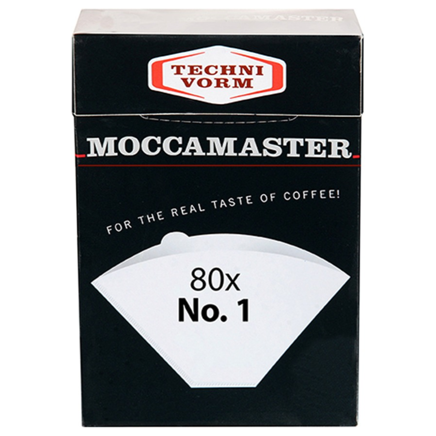 Moccamaster Cup-One kaffefilter Nr. 1 80 st.
