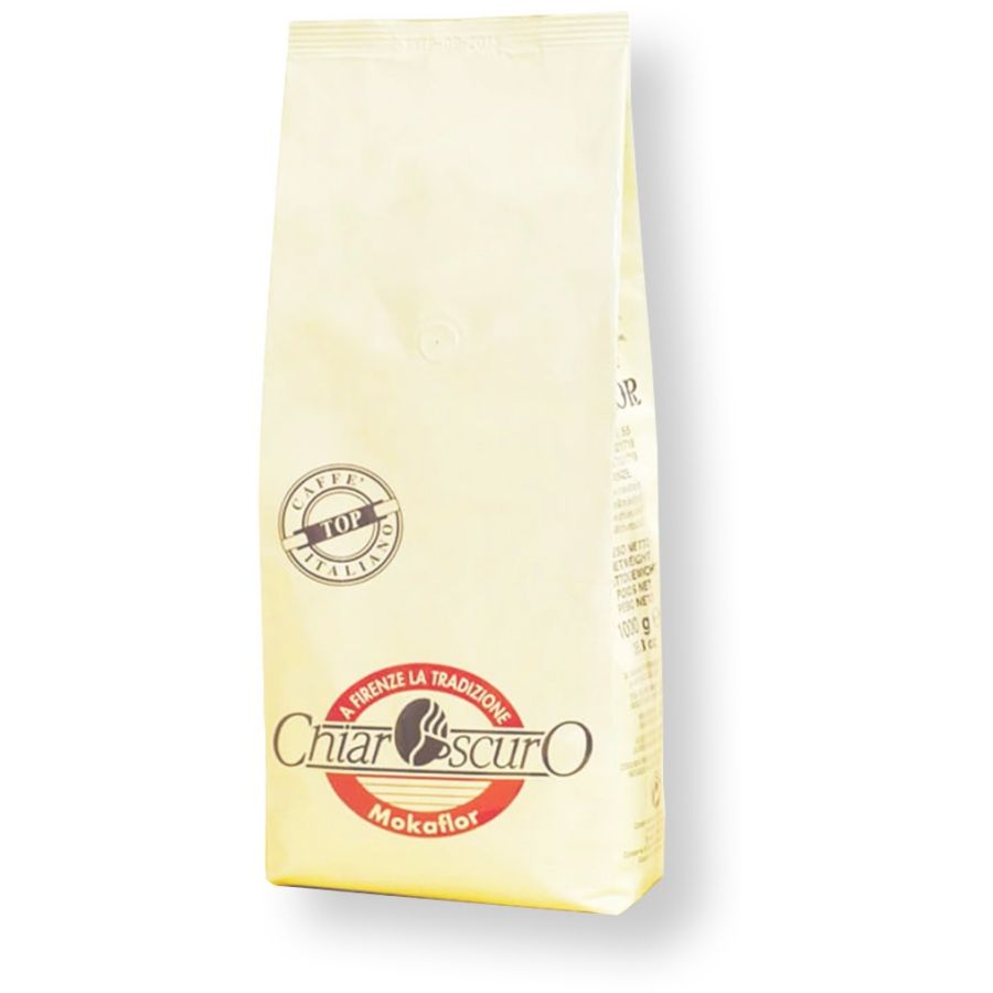 Mokaflor Chiaroscuro Decaffeinato CO2 koffeinfria kaffebönor 1 kg