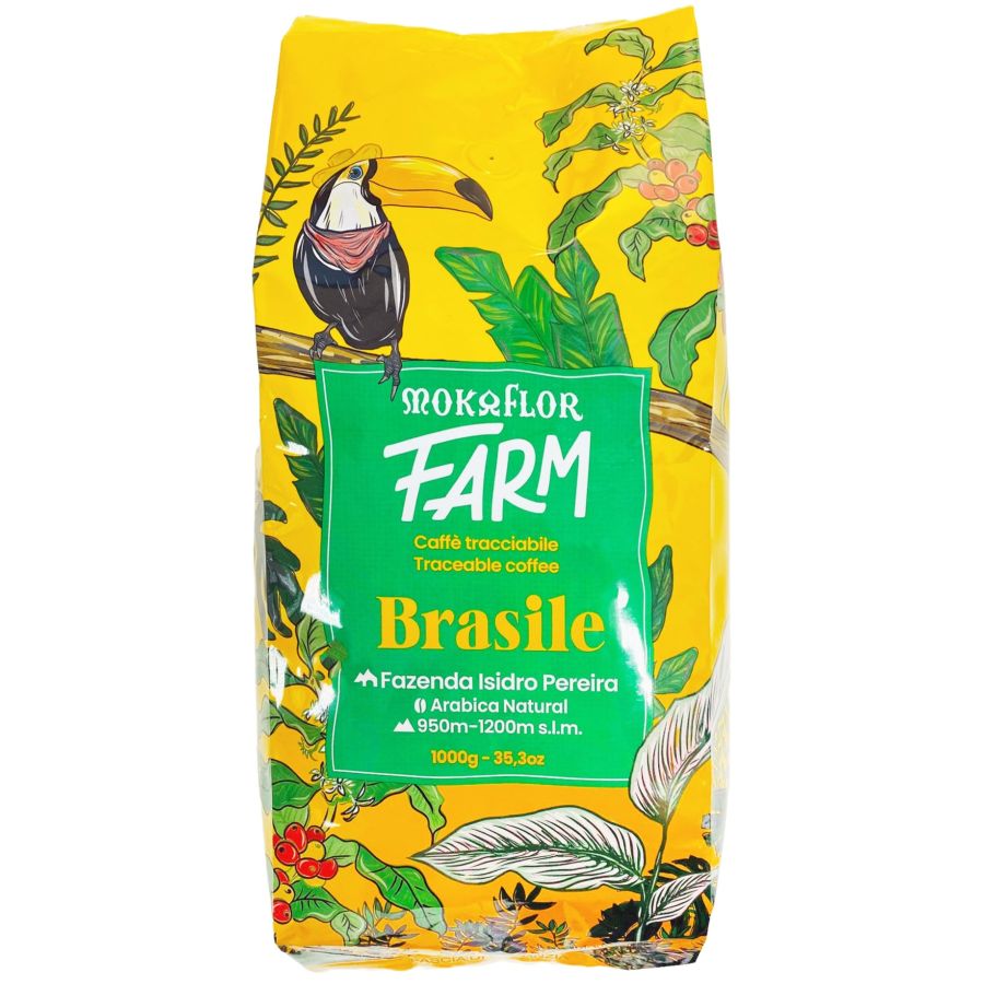 Mokaflor FARM Brasile Fazenda Isidro Pereira 1 kg kaffebönor