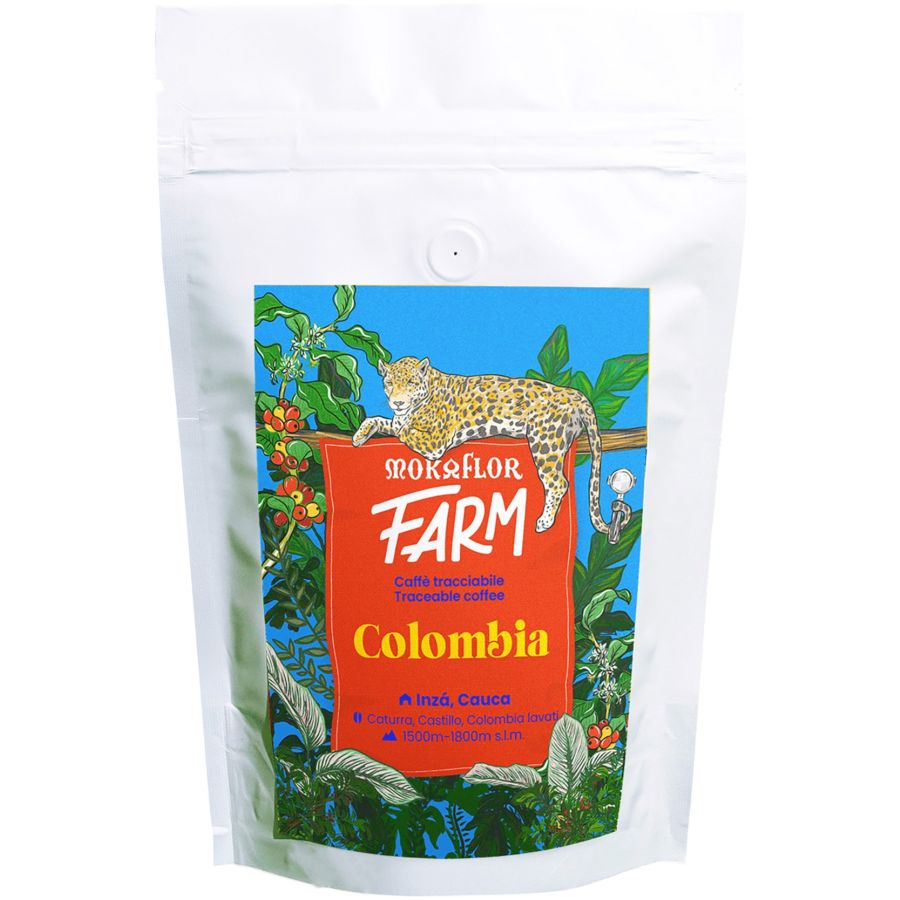 Mokaflor FARM Colombia Inzà Cauca 250 g kaffebönor