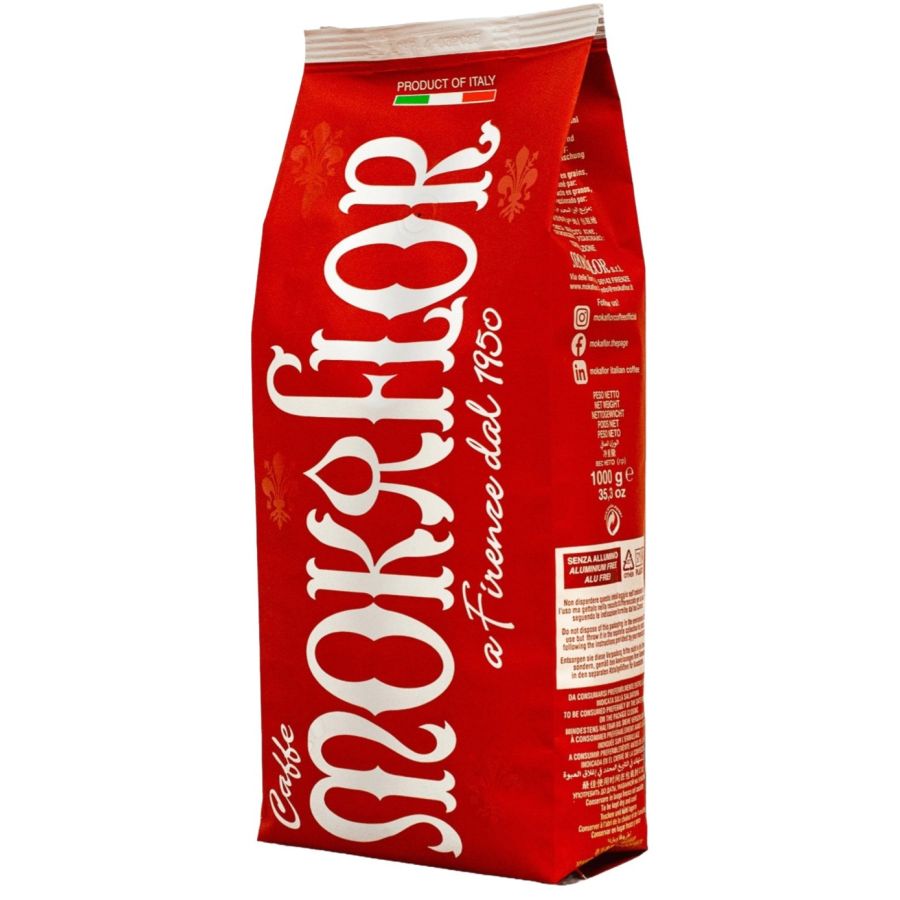 Mokaflor Rossa 1 kg kaffebönor
