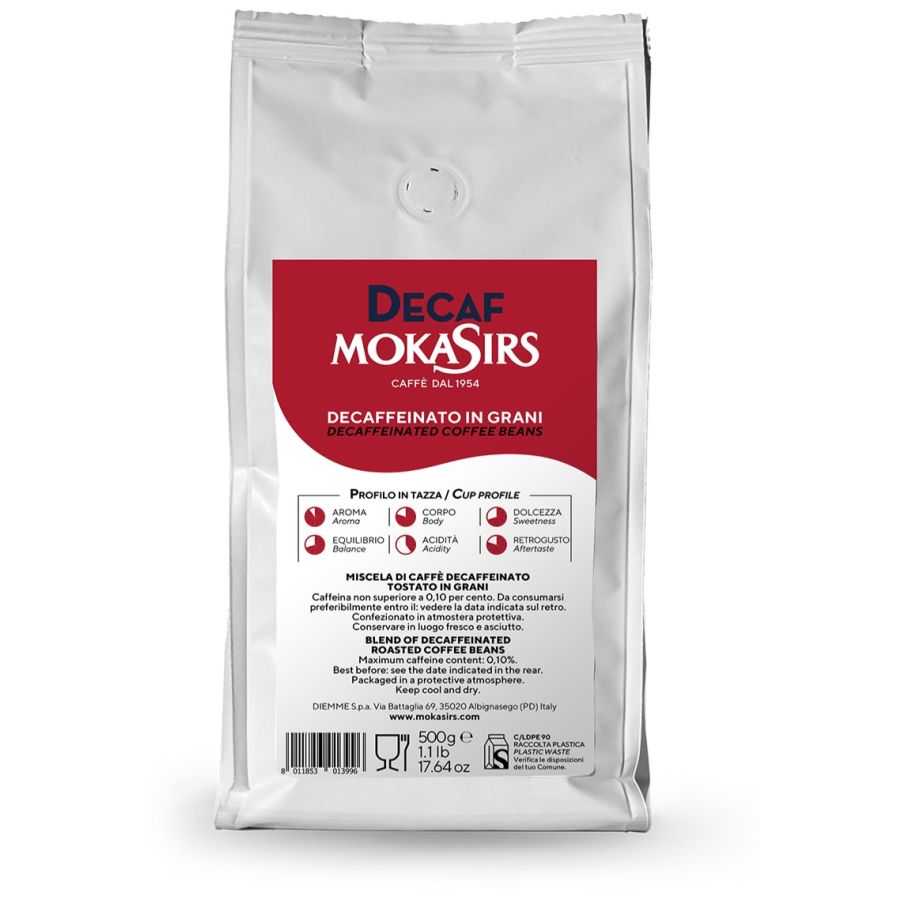 MokaSirs Decaf 500 g Coffee Beans