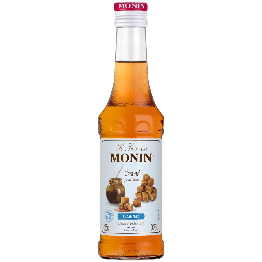 Monin sockerfri Caramel smaksirap 250 ml