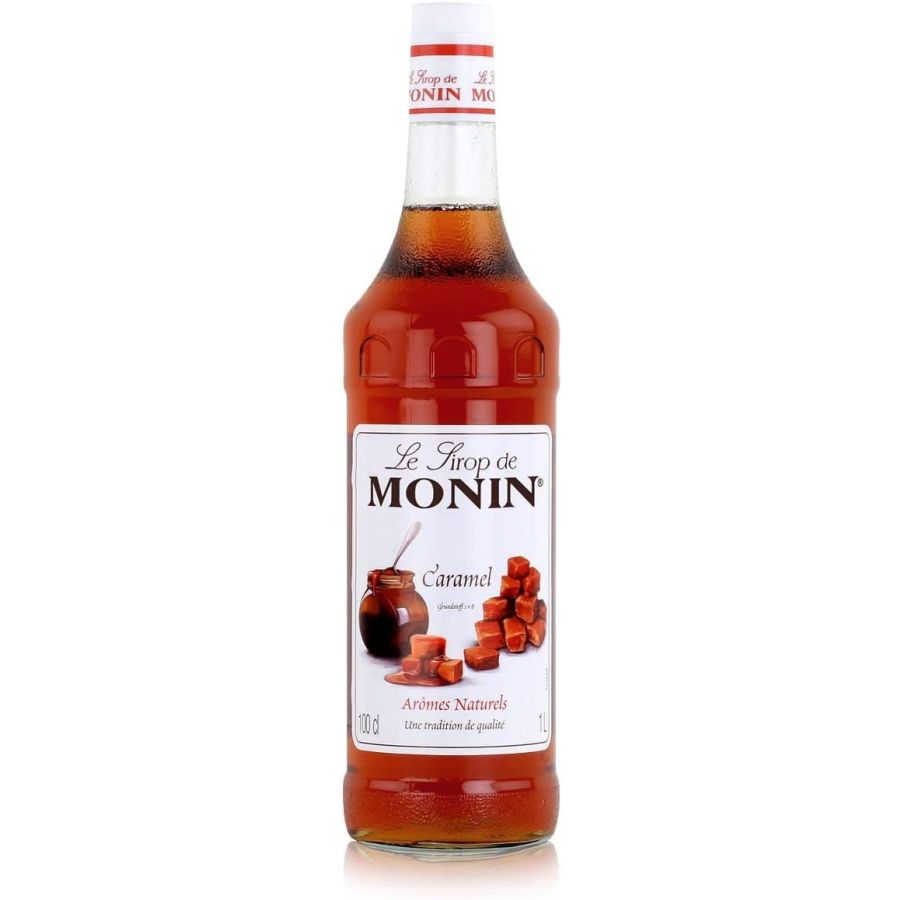 Monin Caramel smaksirap 1 l PET-flaska