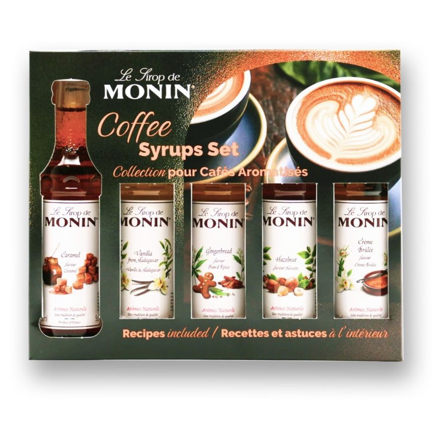 Monin Monin Coffee Set 5 x 50 ml smaksirap