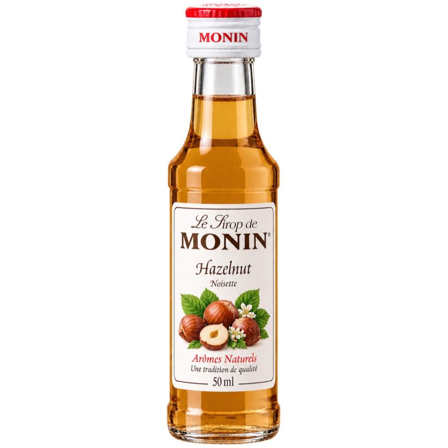 Monin Hazelnut Noisette smaksirap 50 ml