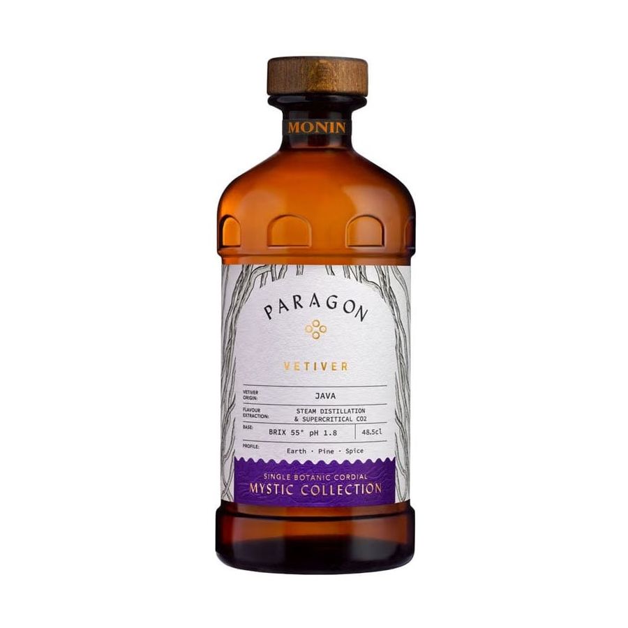 Monin Paragon Cordial Vetiver drinkmix 48,5 cl