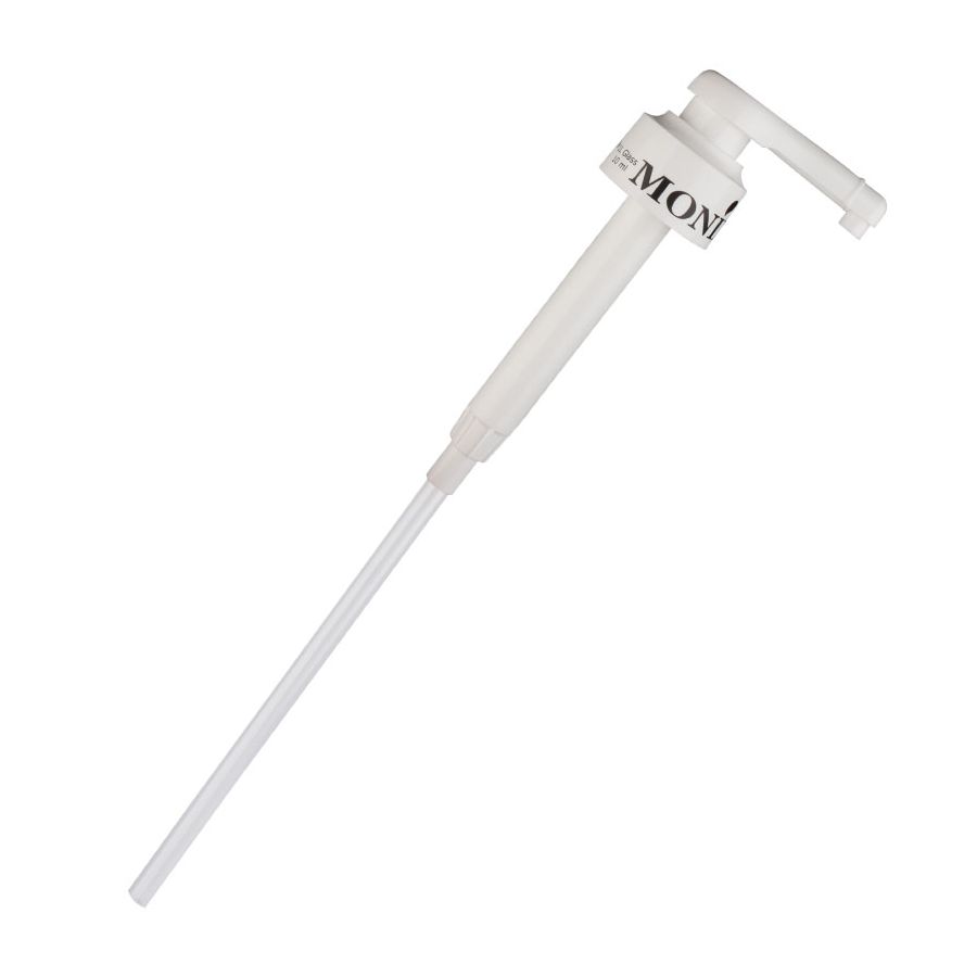 Monin 10 ml pump för 1 l glasflaska