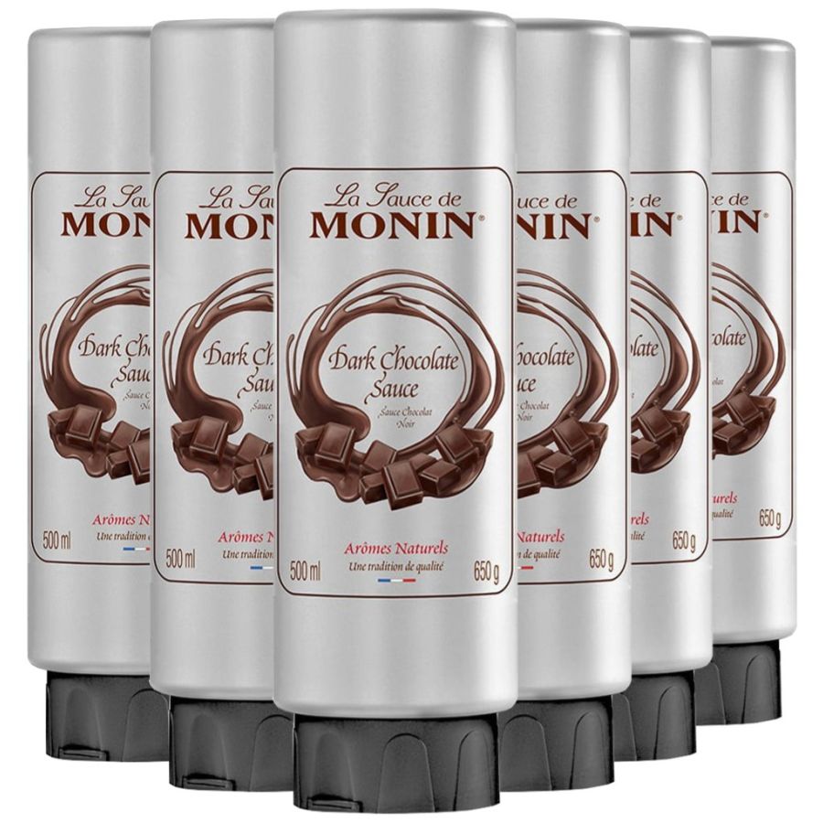 Monin Dark Chocolate Sauce 6 x 500 ml