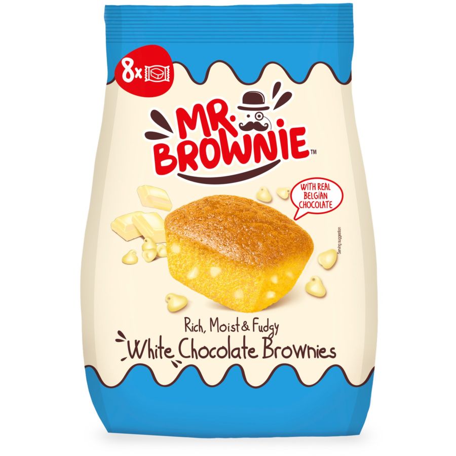 Mr. Brownie White Chocolate Brownies 200 g
