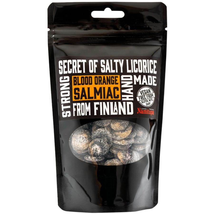 Namitupa Blood Orange Salmiac - blodapelsinsalmiak 100 g