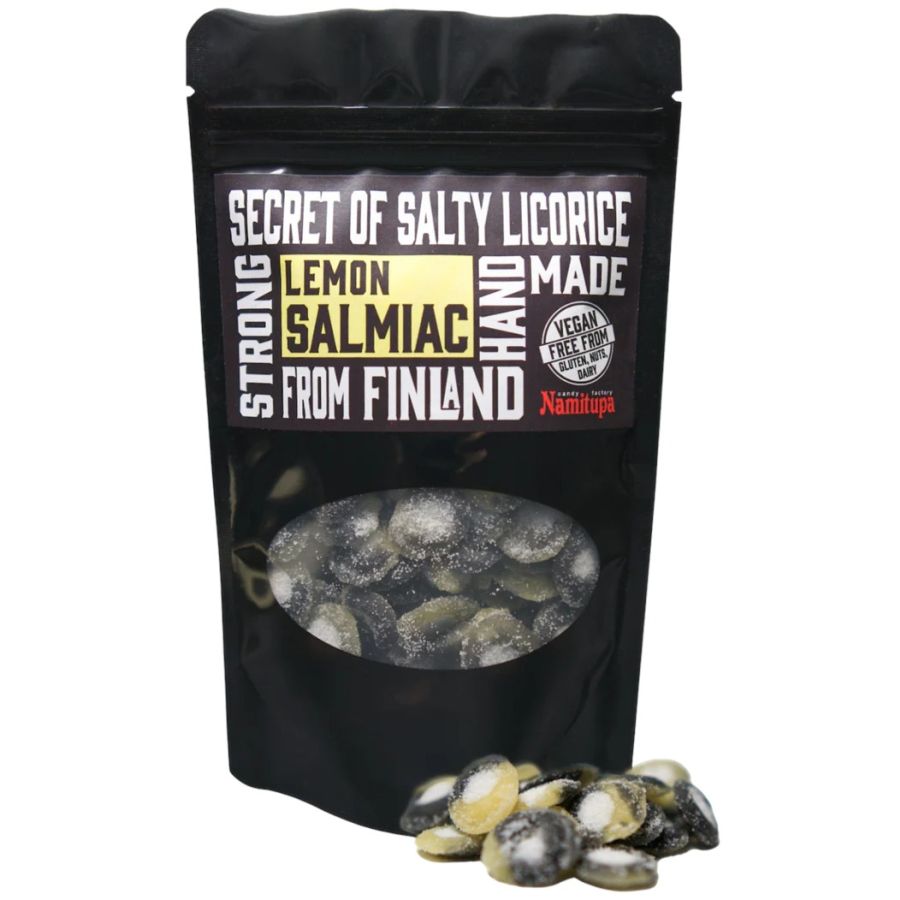 Namitupa Lemon Salmiac - citronsalmiak 100 g