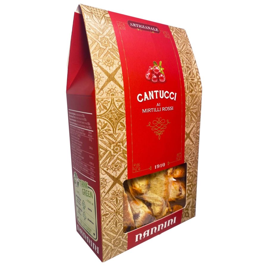 Nannini Cantucci med tranbär 200 g