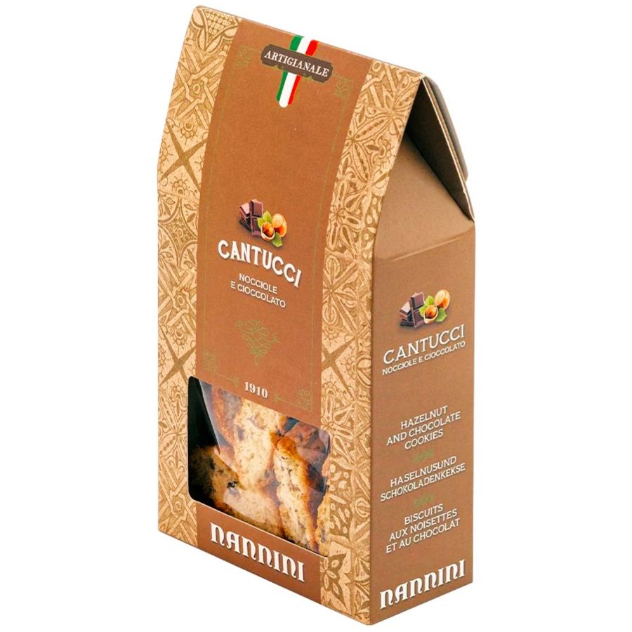 Nannini Cantucci hasselnötter och choklad 200 g